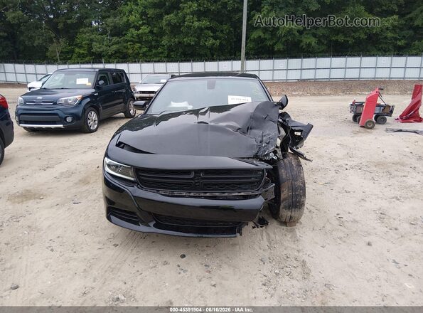 2C3CDXBG0NH153442 2022 DODGE CHARGER Black წინა ხედი