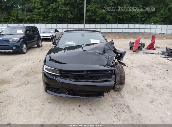 2C3CDXBG0NH153442 2022 DODGE CHARGER Black უკანა სალონის ხედი