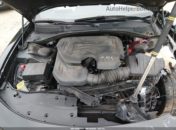 2C3CDXBG0NH153442 2022 DODGE CHARGER Black უკანა ხედი