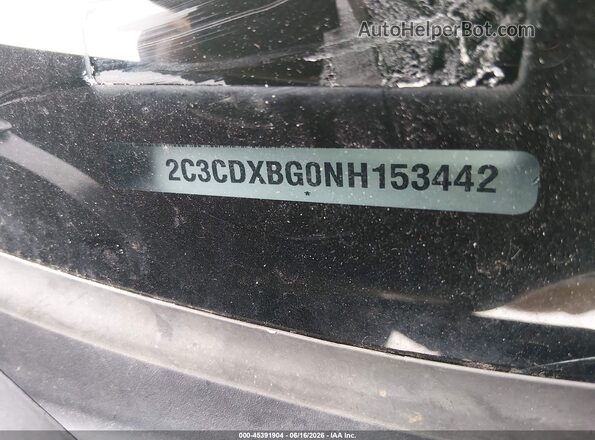 2C3CDXBG0NH153442 2022 DODGE CHARGER Black 