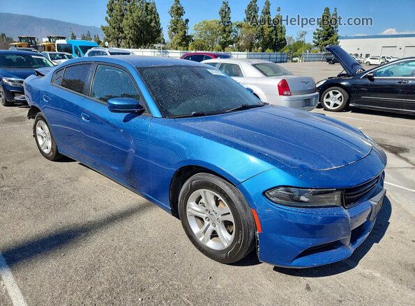2C3CDXBG0NH220069 2022 DODGE CHARGER Blue 
