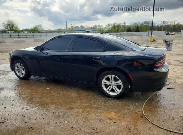 2C3CDXBG0NH261401 2022 DODGE CHARGER Black Հետևի ձախ