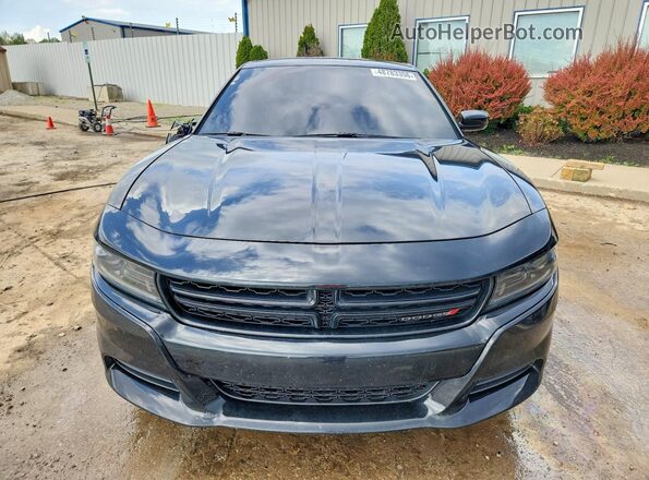 2C3CDXBG0NH261401 2022 DODGE CHARGER Black Դիմացի տեսք