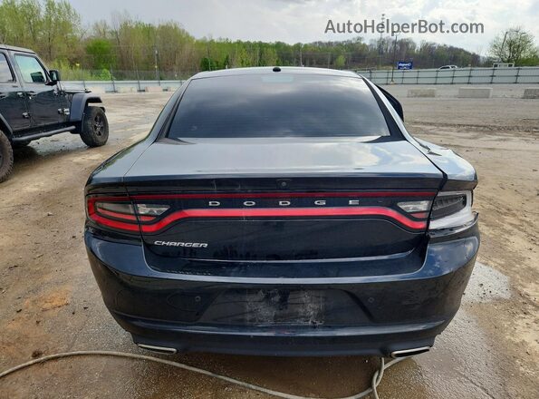 2C3CDXBG0NH261401 2022 DODGE CHARGER Black Հետևի տեսք