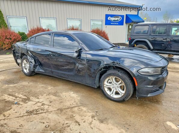2C3CDXBG0NH261401 2022 DODGE CHARGER Black Առջևի աջ