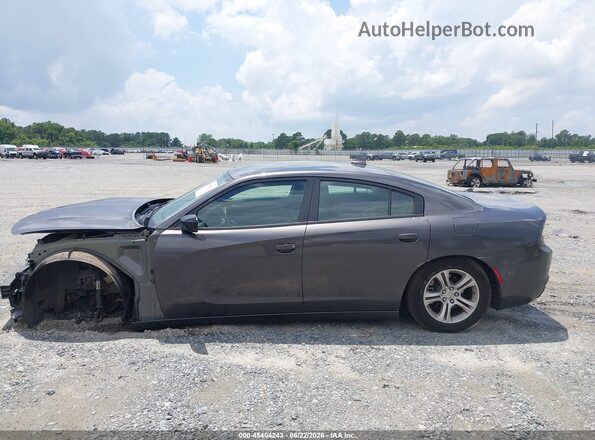 2C3CDXBG0PH568649 2023 DODGE CHARGER Gray Панорамний вид салону 360°