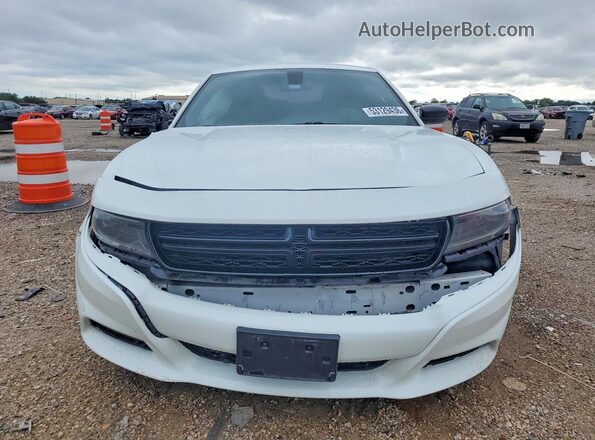2C3CDXBG0PH588688 2023 DODGE CHARGER White Դիմացի տեսք
