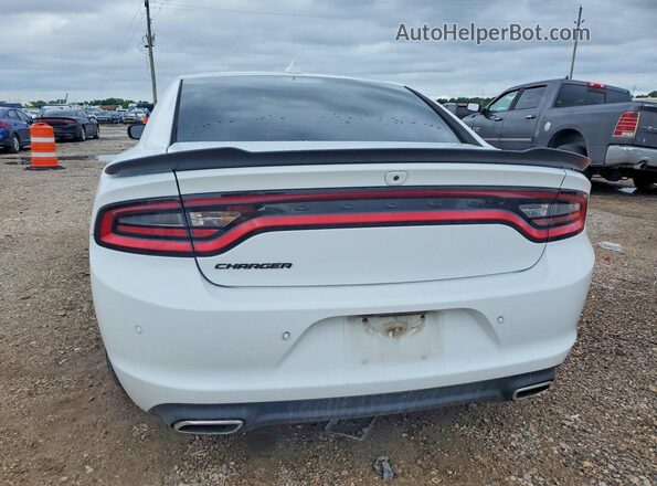 2C3CDXBG0PH588688 2023 DODGE CHARGER White Հետևի տեսք