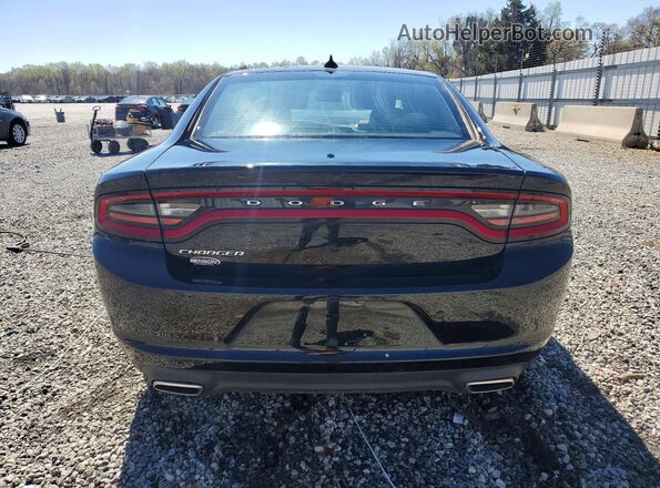 2C3CDXBG0PH661090 2023 DODGE CHARGER Black Widok z tyłu