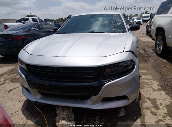 2C3CDXBG1KH604695 2019 DODGE CHARGER Silver Вид задньої частини салону