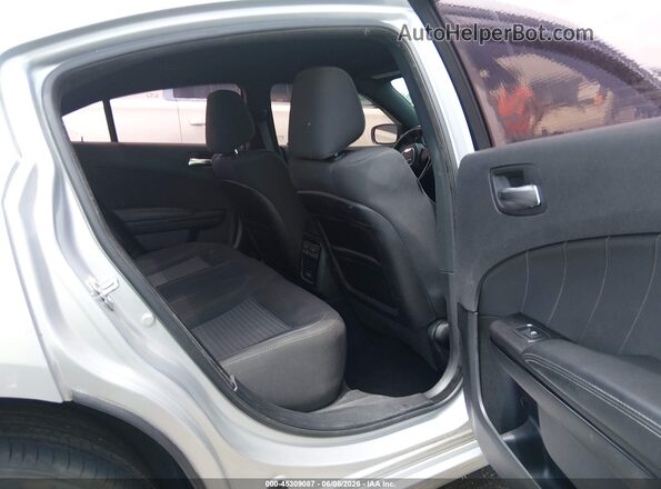 2C3CDXBG1KH604695 2019 DODGE CHARGER Silver Вид наклейки з VIN-кодом
