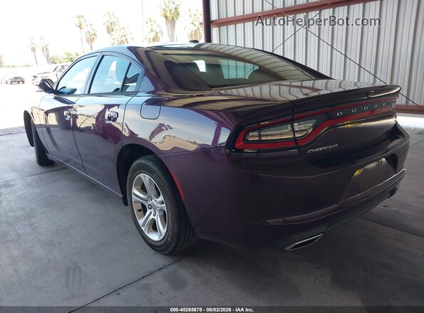 2C3CDXBG1LH151597 2020 DODGE CHARGER Purple 