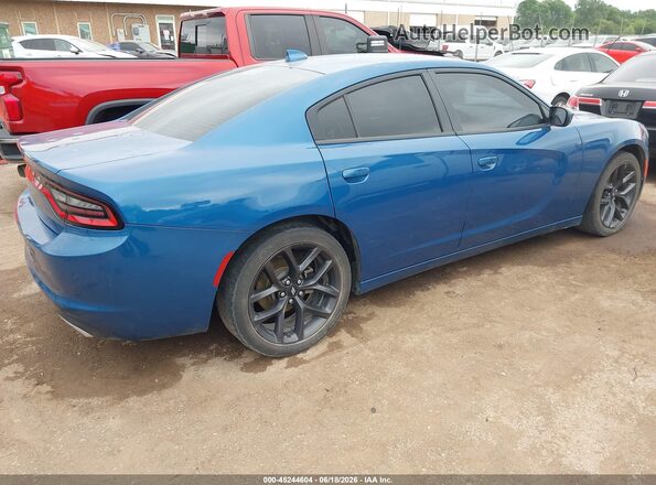 2C3CDXBG1MH508889 2021 DODGE CHARGER Blue უკანა მარჯვენა