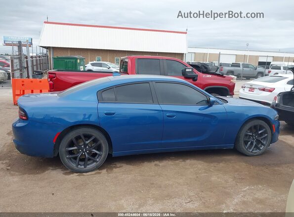 2C3CDXBG1MH508889 2021 DODGE CHARGER Blue უკანა სალონის ხედი
