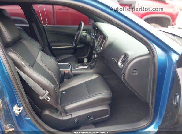 2C3CDXBG1MH508889 2021 DODGE CHARGER Blue წინა სალონის ხედი
