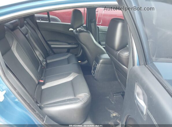 2C3CDXBG1MH508889 2021 DODGE CHARGER Blue VIN კოდის სტიკერის ხედი