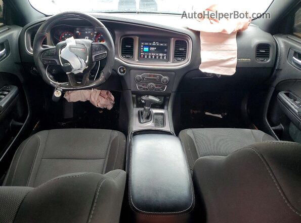 2C3CDXBG1MH633715 2021 DODGE CHARGER Gray Вид панелі приладів