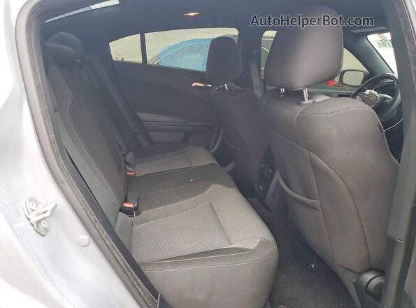 2C3CDXBG1MH633715 2021 DODGE CHARGER Gray Вид задніх сидінь