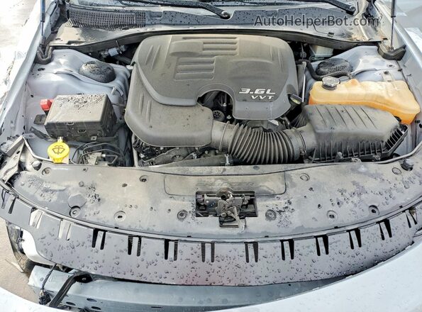 2C3CDXBG1MH633715 2021 DODGE CHARGER Gray Вид задньої частини салону