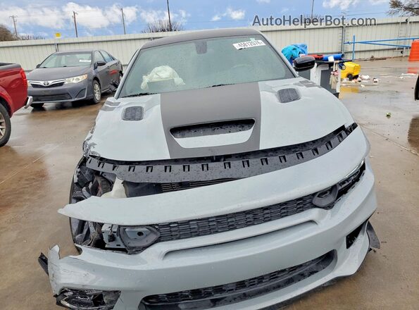 2C3CDXBG1MH633715 2021 DODGE CHARGER Gray Вид спереду