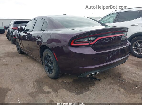 2C3CDXBG1MH636095 2021 DODGE CHARGER Purple Rear left