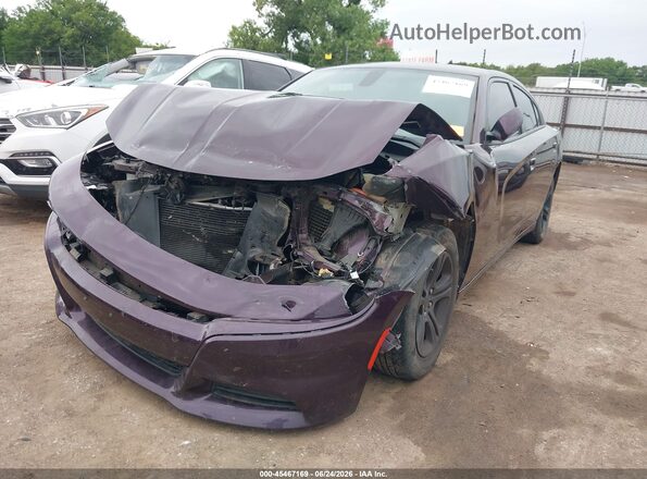 2C3CDXBG1MH636095 2021 DODGE CHARGER Purple Front left