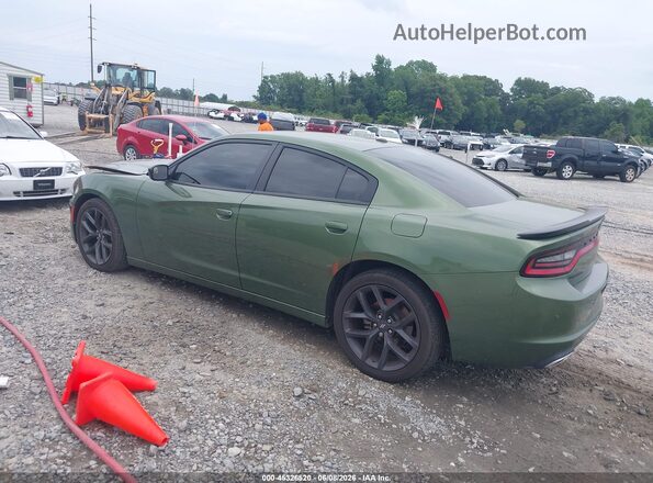 2C3CDXBG1NH133197 2022 DODGE CHARGER Green Tył lewy