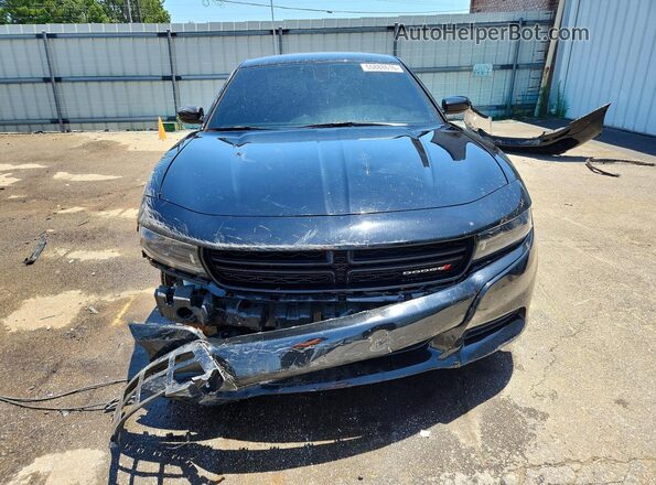2C3CDXBG1PH699380 2023 DODGE CHARGER Black Դիմացի տեսք