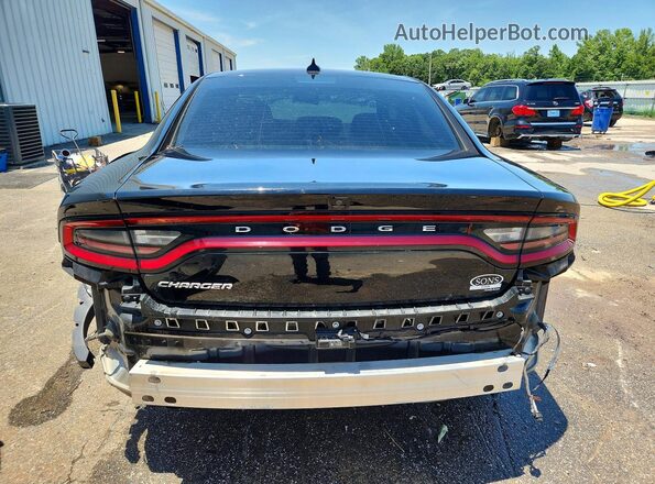 2C3CDXBG1PH699380 2023 DODGE CHARGER Black Հետևի տեսք