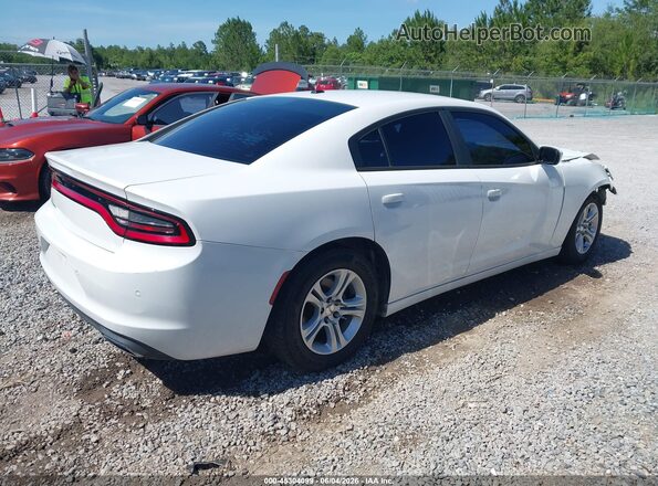2C3CDXBG2GH109056 2016 DODGE CHARGER White Rear right