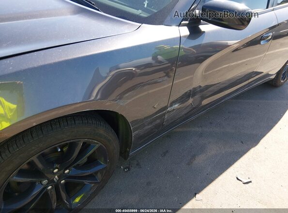 2C3CDXBG2HH643935 2017 DODGE CHARGER Серый Вид спереди
