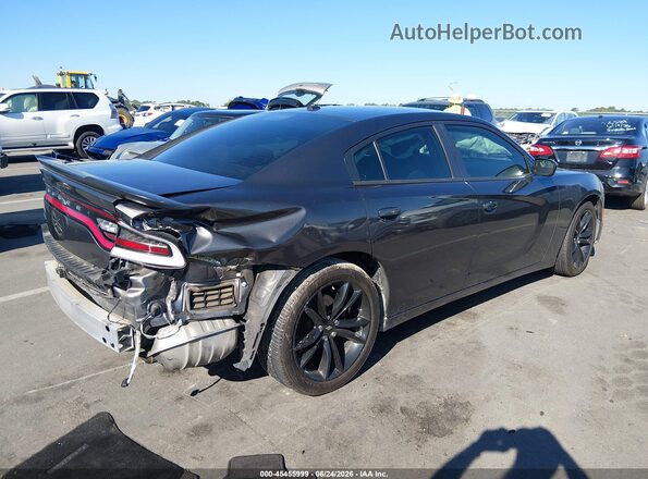 2C3CDXBG2HH643935 2017 DODGE CHARGER Серый Задняя правая четверть