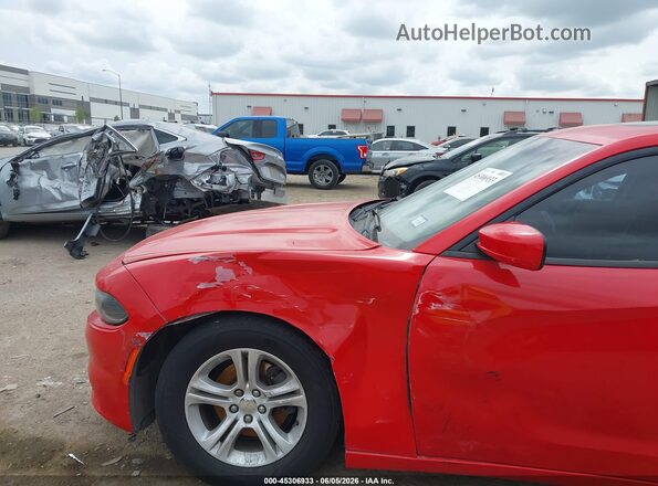 2C3CDXBG2KH727924 2019 DODGE CHARGER Red Вид спереду