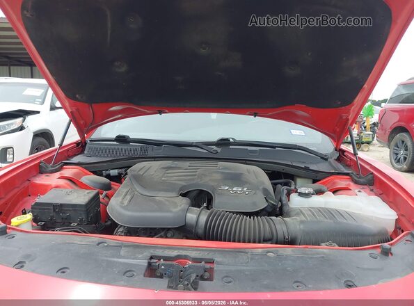 2C3CDXBG2KH727924 2019 DODGE CHARGER Red Вид підкапотного простору