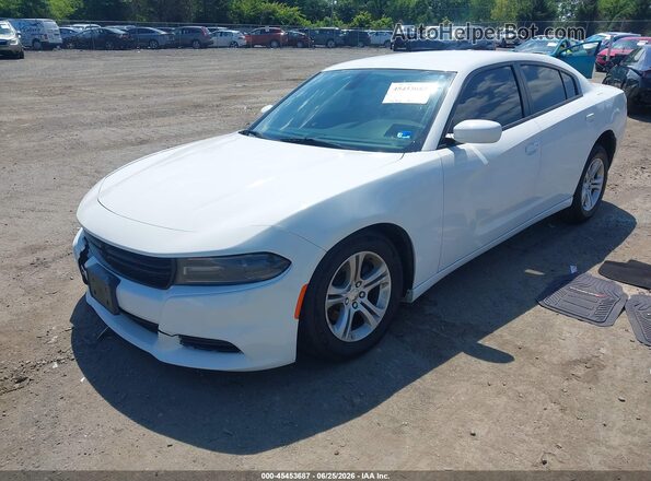 2C3CDXBG2KH753102 2019 DODGE CHARGER White Передня ліва чверть
