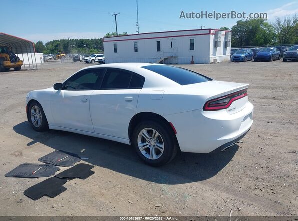 2C3CDXBG2KH753102 2019 DODGE CHARGER White Задня ліва чверть