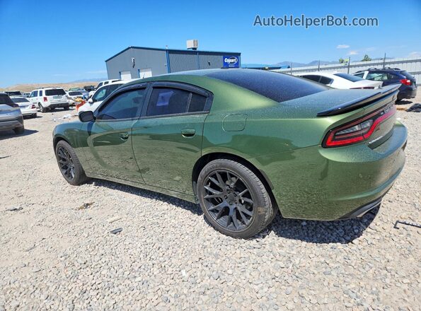 2C3CDXBG2LH186357 2020 DODGE CHARGER Green უკანა მარცხენა