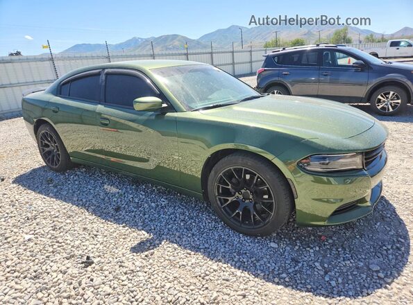 2C3CDXBG2LH186357 2020 DODGE CHARGER Green წინა მარჯვენა