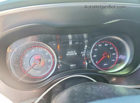 2C3CDXBG2LH186357 2020 DODGE CHARGER Green ხელსაწყოთა პანელის ხედი