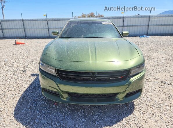 2C3CDXBG2LH186357 2020 DODGE CHARGER Green წინა ხედი