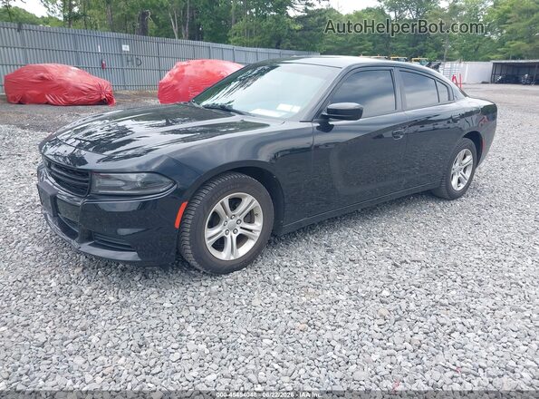 2C3CDXBG2MH503569 2021 DODGE CHARGER Black Front left