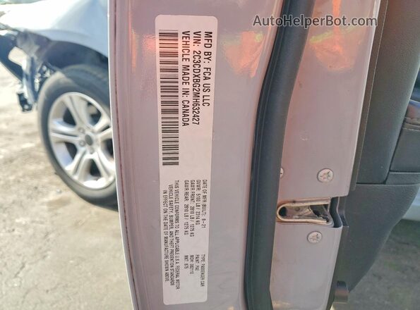 2C3CDXBG2MH632427 2021 DODGE CHARGER Gray 