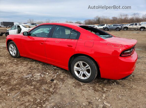 2C3CDXBG2MH638826 2021 DODGE CHARGER Red Հետևի ձախ
