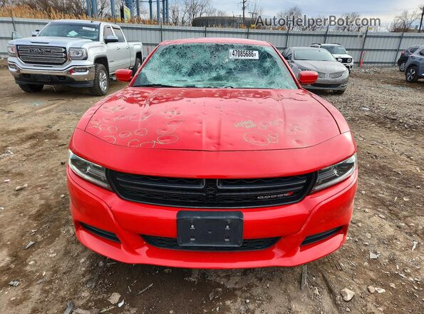 2C3CDXBG2MH638826 2021 DODGE CHARGER Red Դիմացի տեսք