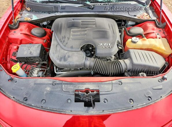 2C3CDXBG2MH638826 2021 DODGE CHARGER Red Սալոնի հետևի տեսք