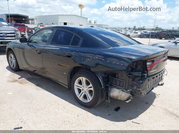2C3CDXBG2NH172705 2022 DODGE CHARGER Black Задня ліва чверть