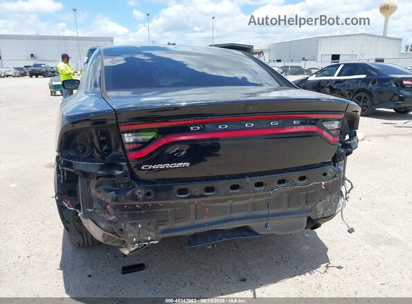 2C3CDXBG2NH172705 2022 DODGE CHARGER Black Вид спереду