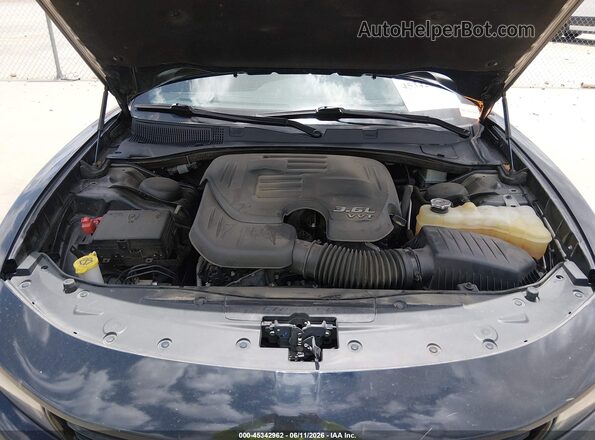 2C3CDXBG2NH172705 2022 DODGE CHARGER Black Вид ззаду
