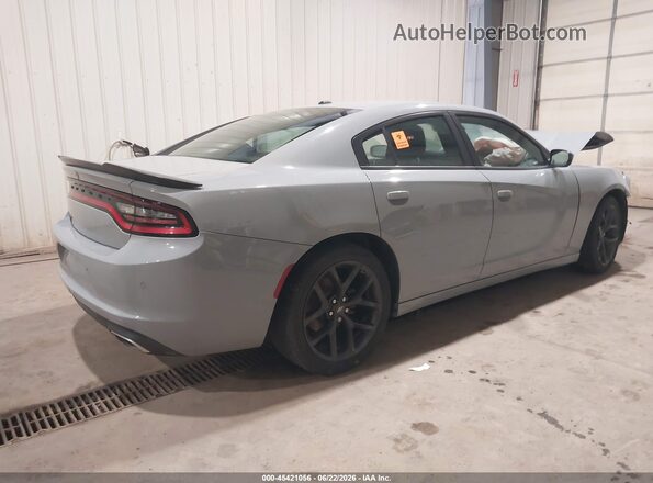 2C3CDXBG2NH225158 2022 DODGE CHARGER Gray Rear right