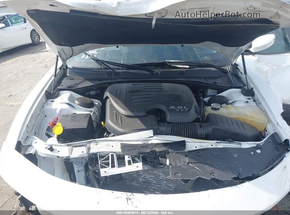 2C3CDXBG2NH239769 2022 DODGE CHARGER White Հետևի տեսք